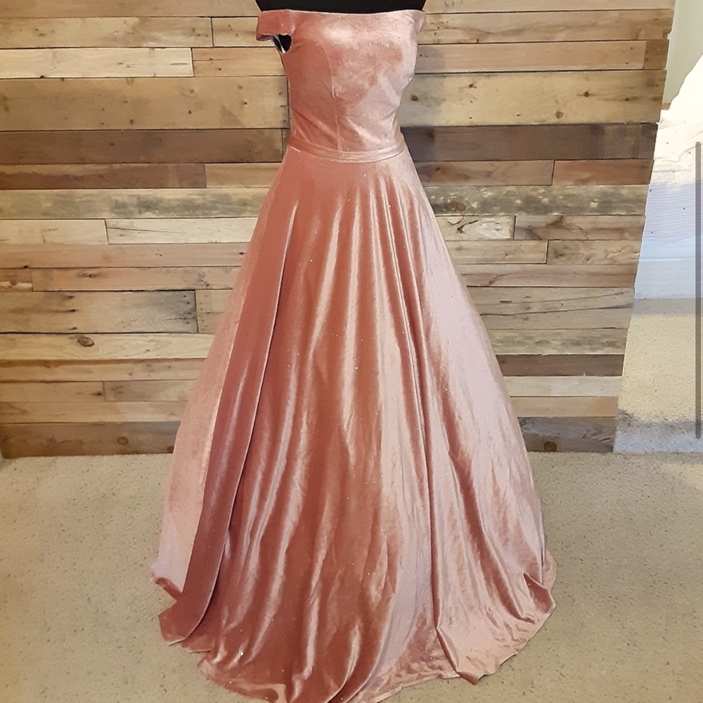 Dusty Rose Ballgown